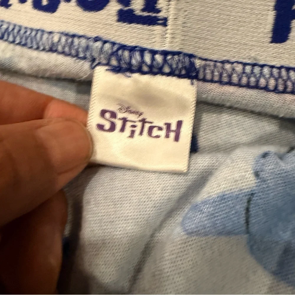Disney Lilo & Stitch Blue Pajama Bottoms - Picture 4 of 10
